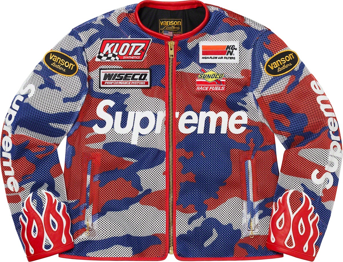 Supreme®/Vanson Leathers® Cordura® Mesh Jacket view 16
